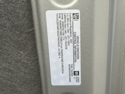 2023 Chevrolet Silverado 1500 LT (2FL)