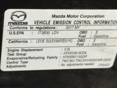 2017 Mazda Mazda3 4-Door Sport