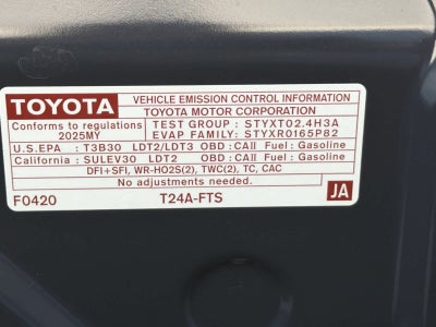 2025 Toyota Tacoma 2WD SR5