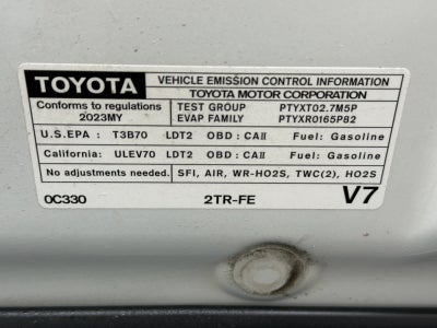 2023 Toyota Tacoma 2WD SR