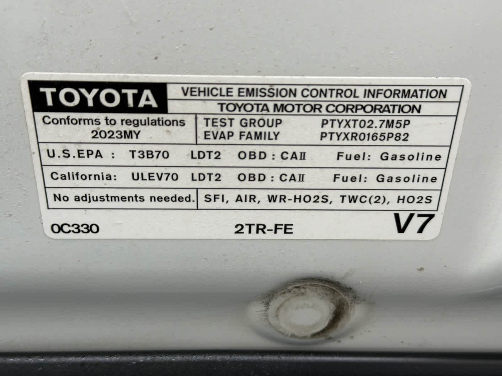 2023 Toyota Tacoma 2WD SR