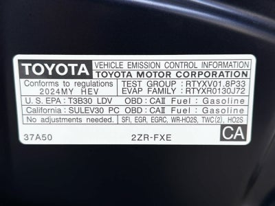 2024 Toyota Corolla Hybrid LE