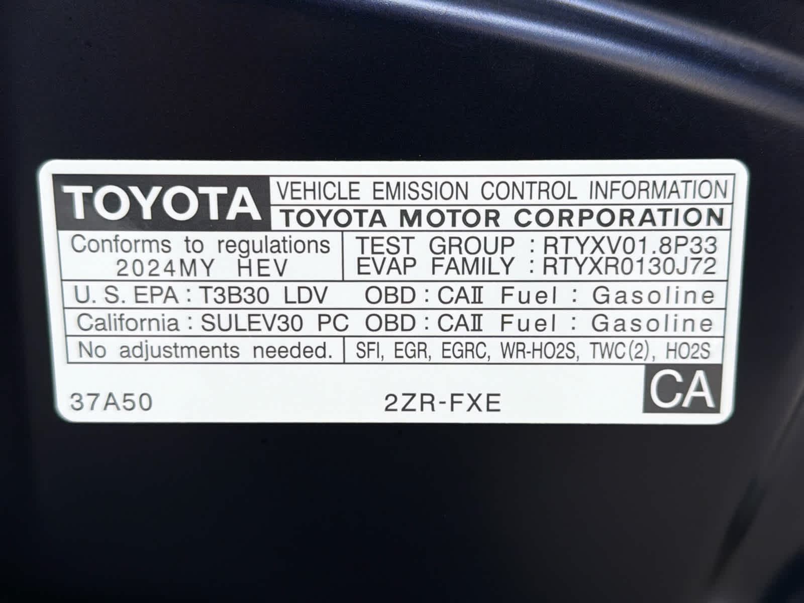 2024 Toyota Corolla Hybrid LE