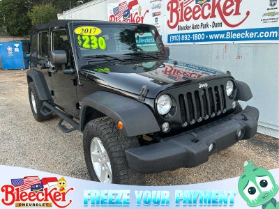 2017 Jeep Wrangler Unlimited Sport