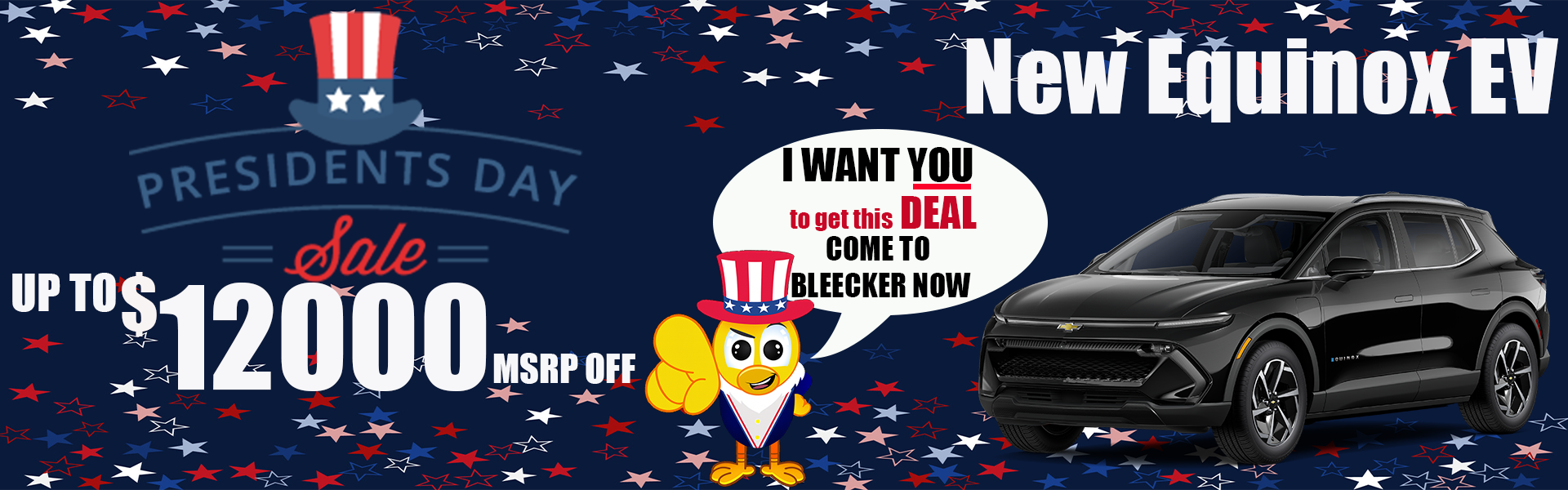 up to 12000 off Equinox EV