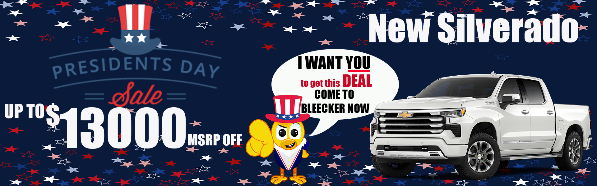 130000 off new Silverado 1500